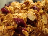 Recipe Cranberry almond granola