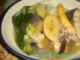 Recipe Pesang dalag (mudfish stew in ginger)