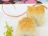 Recipe Cinnamon & orange blossom kataifi rolls