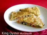 Recipe King oyster mushroom omelet