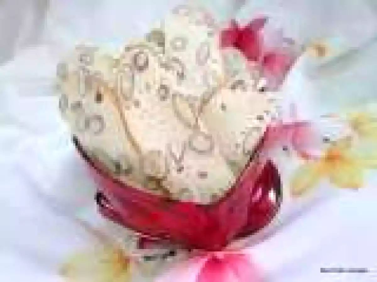 Almond Bread ~ Biscotti (Valentine's Day)