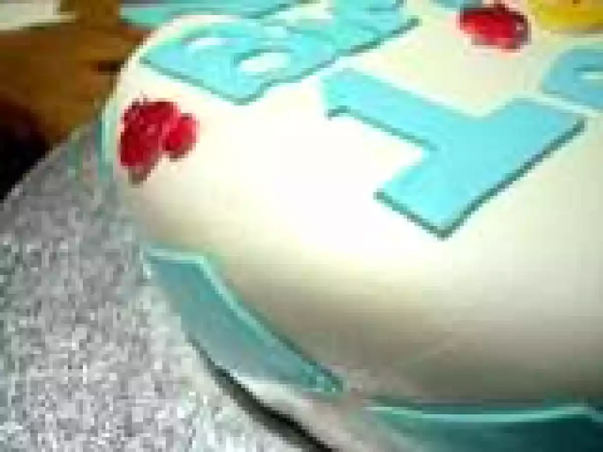 First Birthday Cake for Ruben