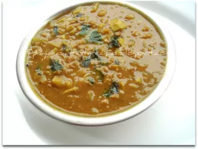 Recipe Lauki anardana dal curry