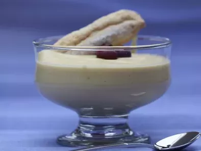Recipe Passion fruit mousse--one-step dessert for a new year