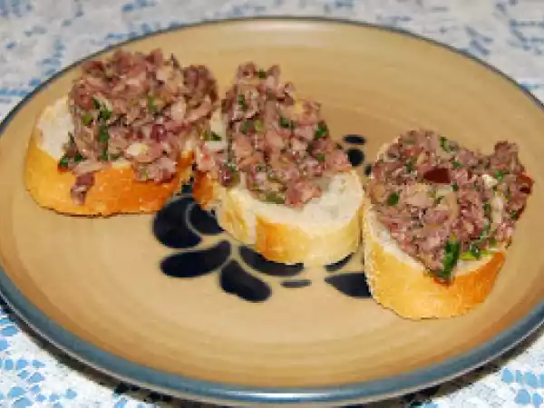 Recipe Olive and artichoke tapenade