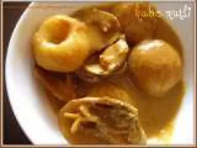 Sunday Special - Kube Mutli (Cockles/Clams In A Gravy With Mini Rice Dumplings)