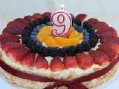 Festive Berry Cake--A Birthday Treat European Style