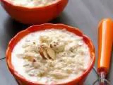 Kewra Kheer-Aromatic Rice Pudding With Screw Pine Water & Foxnuts