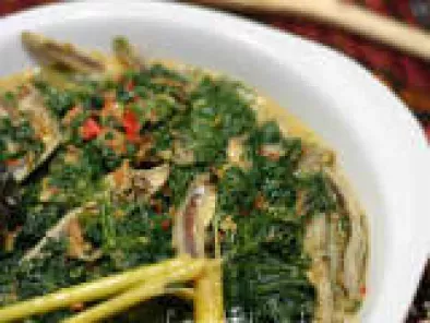 Gulai Daun Kale - Kale in Spiced Coconut Sauce
