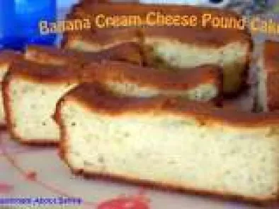 Banana Cream Cheese Pound Cake