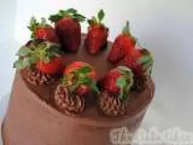 Recipe Chocolate Covered Strawberry Cake