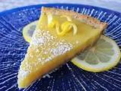Luscious Lemon Curd Tart with Almond Poppyseed Crust