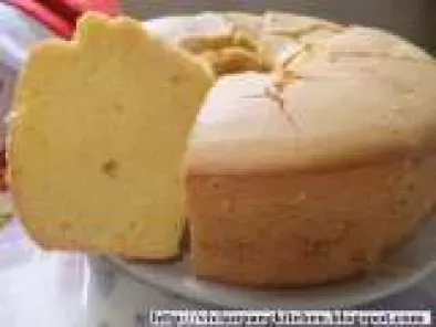Cream Cheese Sponge Cake