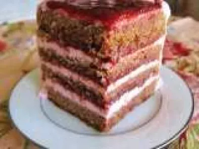 Vegan Spring Strawberry Cake