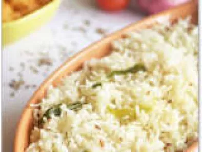 Recipe Jeera Rice(Jeera Pulao) and Punjabi Aloo Amritsari