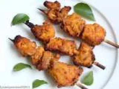 Tangdi Kabab( Tender chicken pieces marinaded in Indian spices and cooked in oven).