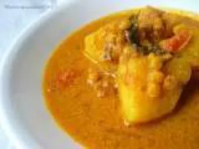 Potato Curry/ Aloo Curry with Chana dal.