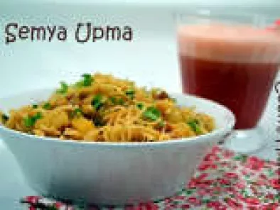 Vermicelli Pilaf (Semya Upma) for National Noodle Month