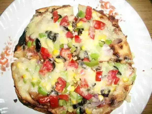 Recipe Mexican pizza