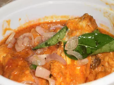 Recipe Chicken baffad curry recipe with coconut milk and roasted spices