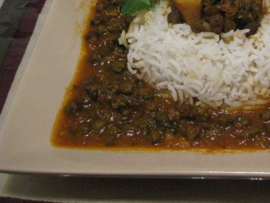 Recipe Choliya / green chana curry