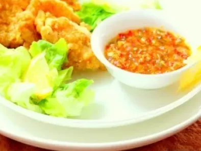 Recipe Batter fried dory fish with ginger lemongrass sauce