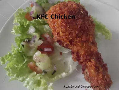 Recipe kfc style chicken (fried)