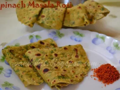 Spinach Masala Roti | ಪಾಲಕ್ ಸೊಪ್ಪಿನ ಮಸಾಲೆ ರೊಟ್ಟಿ