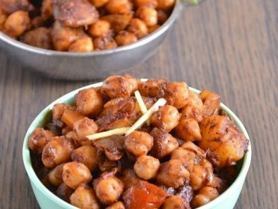Aloo Chana Masala | Aloo Chole Recipe | Side Dish for Chapathi