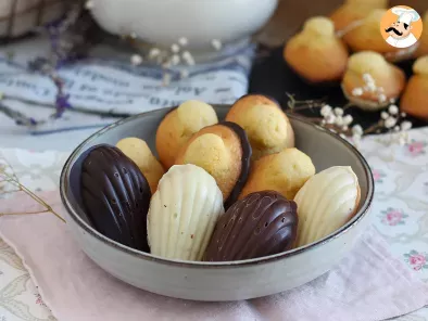Recipe Madeleines with chocolate - video recipe !