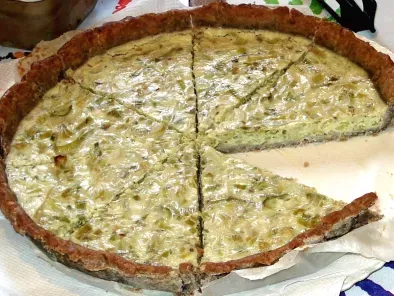 Recipe Leek pie (dairy free)