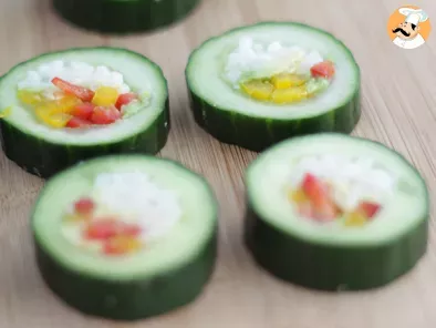 Recipe Cucumber sushi rolls - video recipe !