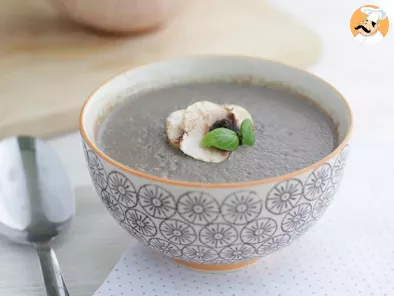 Recipe Creamy mushroom velvet soup - video recipe !