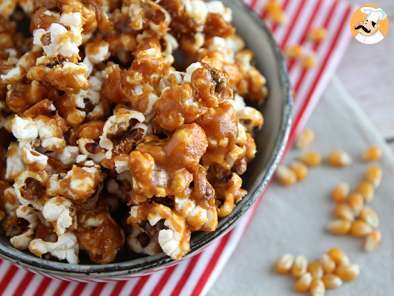 Recipe Caramel popcorns