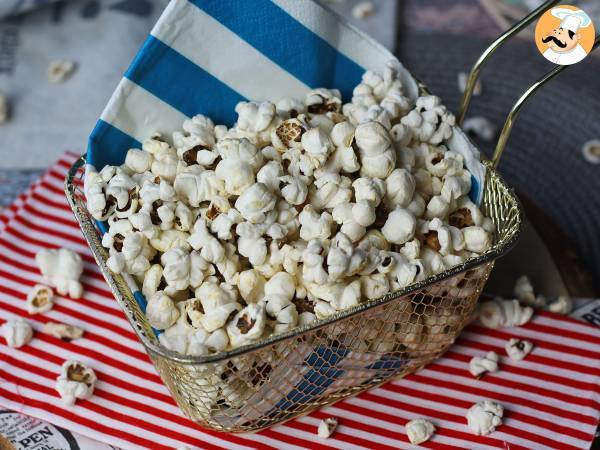 Recipe Popcorn with air fryer, it's possible!