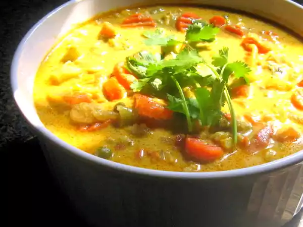 Recipe Mixed vegetable kurma & two awards