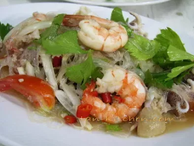 Recipe #100 - thai vermicelli salad (yum wun sen)