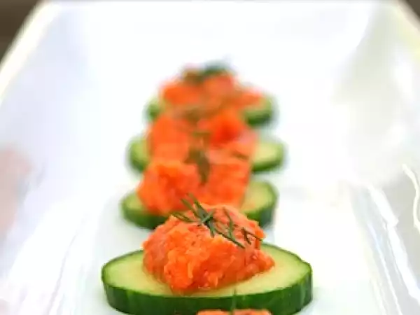 Recipe Roasted red pepper hummus