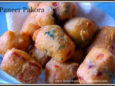 Recipe Paneer pakora (indian cheese fritters)