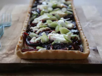 Recipe Beetroot and goat's cheese tart