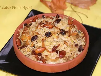 Recipe Malabar meen biriyani - malabar style fish biriyani (fish and rice casserole)