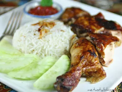 Recipe Chicken rice/nasi ayam
