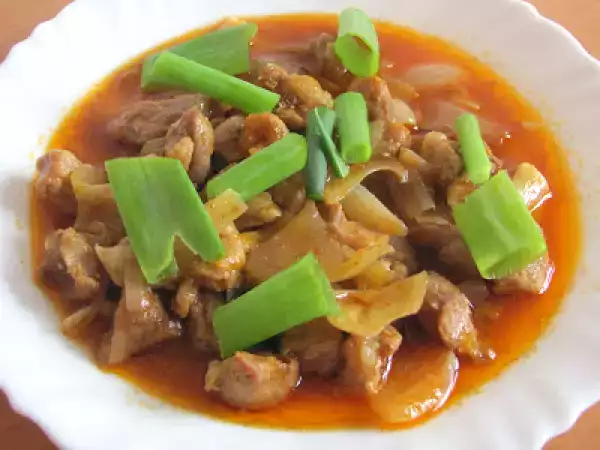 Recipe Chilly pork
