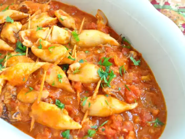 Recipe Stuffed squid