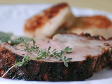 Recipe Grilled rack of veal for a gourmet dinner