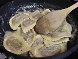 Wild Mushroom Agnolotti with Lemon Butter Sauce - Preparation step 6