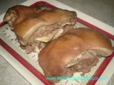 Crispy Ulo ng Baboy (Crispy Deep Fried Pork Head) - Preparation step 4