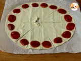 Mini Pizza Croissant ham & cheese - Video Recipe ! - Preparation step 2