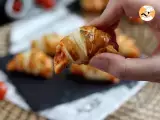 Mini Pizza Croissant ham & cheese - Video Recipe ! - Preparation step 8