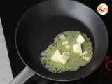 Spinach with cream - Video recipe ! - Preparation step 1